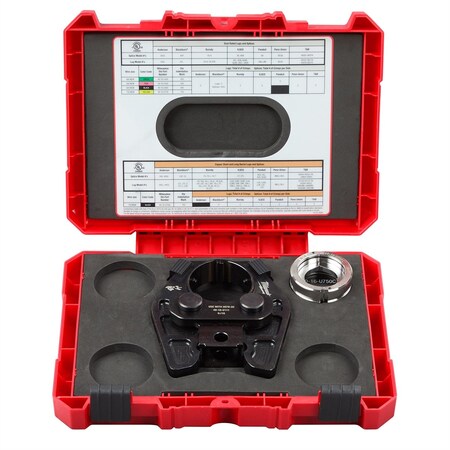 Milwaukee Tool 750 MCM Cu/Al Crimping Jaw w/ 750 MCM Cu 6T U-Style Die 49-16-750C
